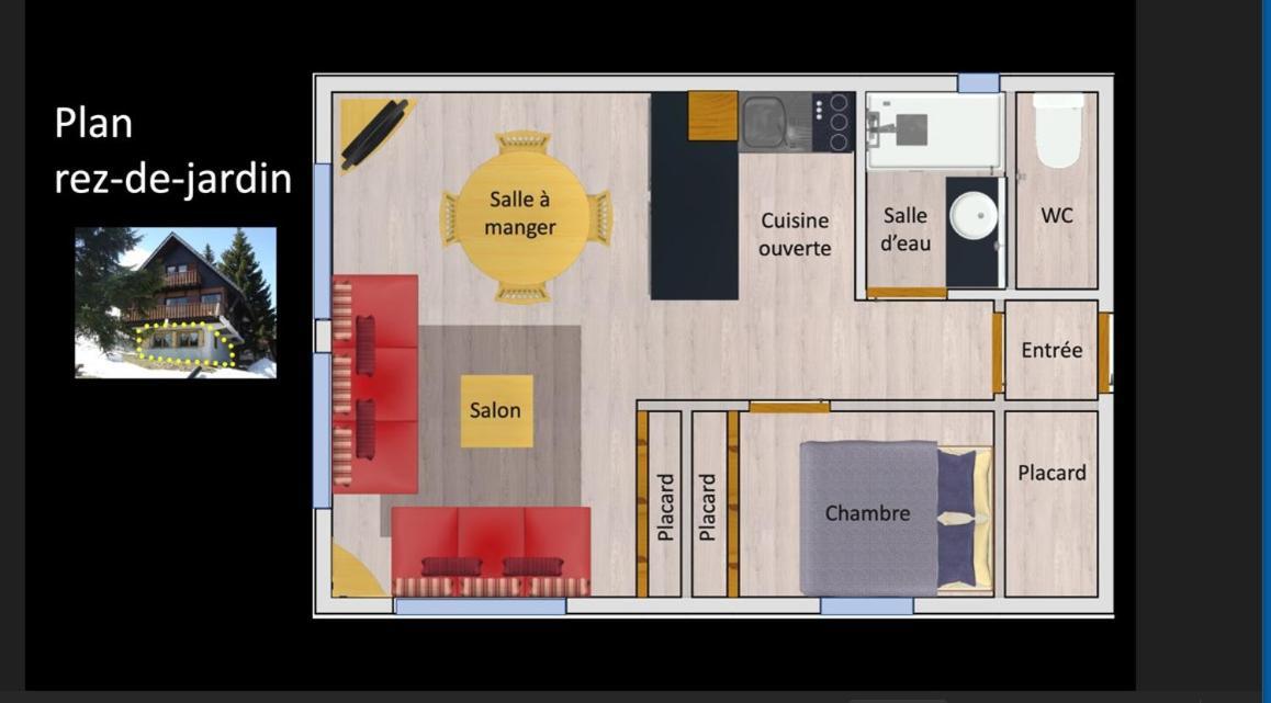 Appartement Au Pied Des Pistes แซ็งต์-ลารีย์-ซูว์ลอง ภายนอก รูปภาพ